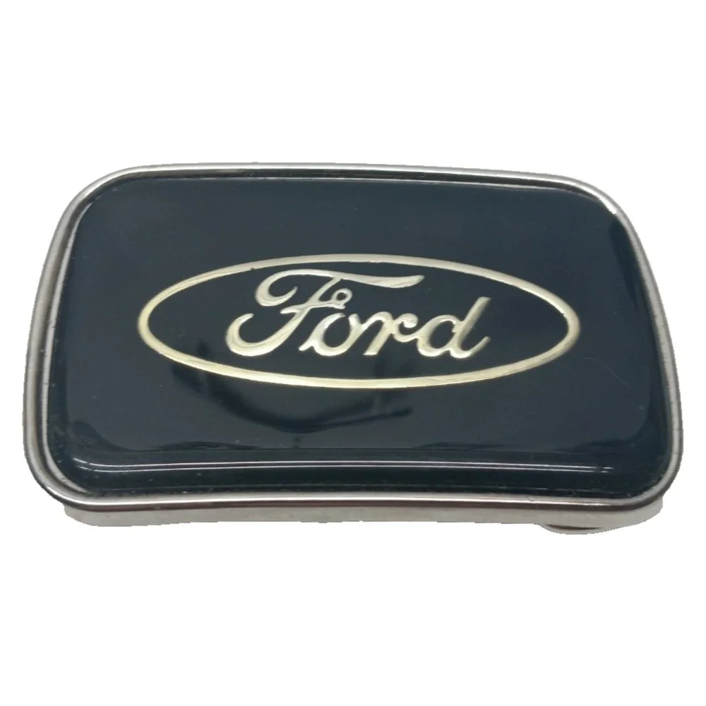 VTG Ford Motor Company Logo Emblem Belt Buckle‎ by RJ Roberts & Co. [USA MADE]